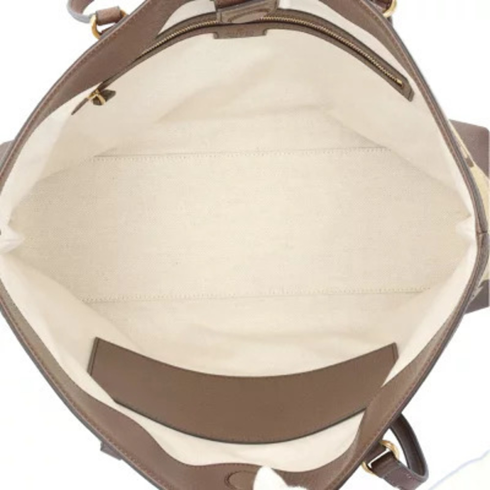 Gucci Tote Bag Beige Jumbo GG Leather - Picture 8 of 8